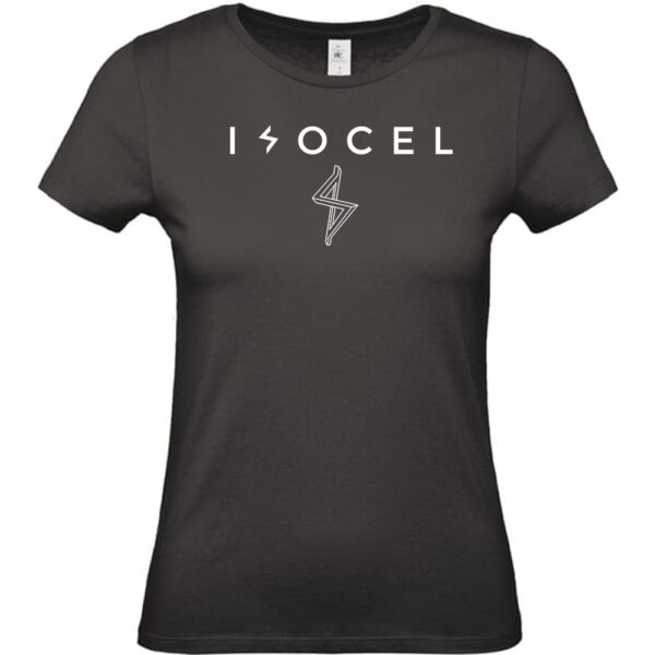 T-Shirt noir Femme Isocel